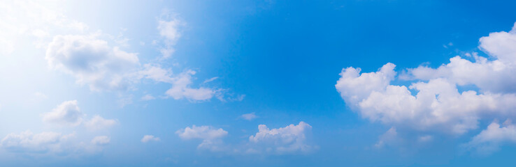 Beautiful light from the nature at sunset every day.