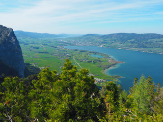 Mondsee (Salzkammergut) - Blick vom Almkogel