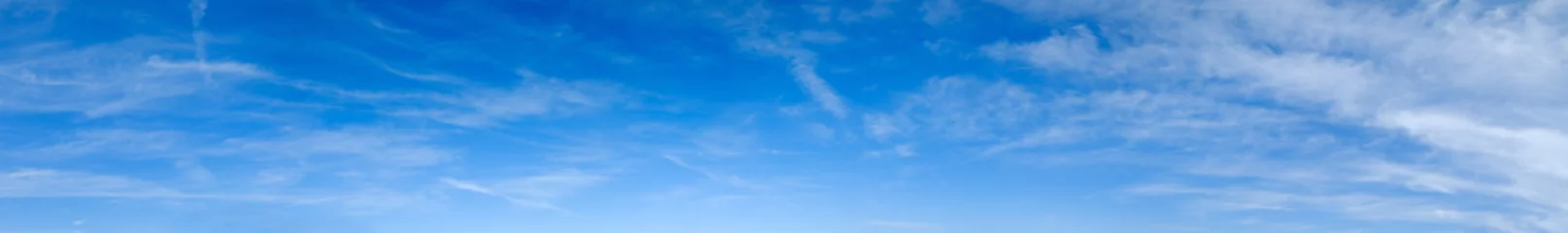 Foto op Plexiglas Blue sky background with clouds © wildman