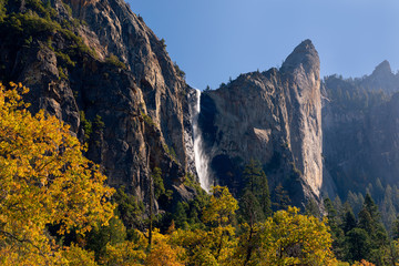 Morning at Bridalveil Falls, Yosemite Valley