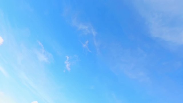 blue sky and clouds