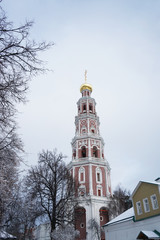 Fototapeta na wymiar church in moscow russia