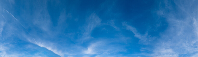 Blue sky background with clouds