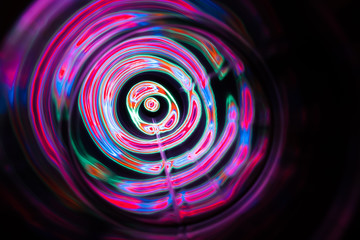 Sound waves in the dark in full color