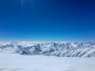 Fototapeta na wymiar Kaukasus Mountains