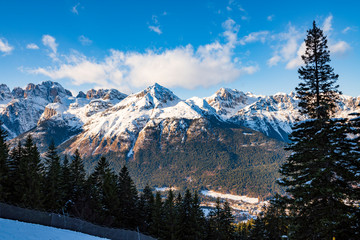 Snowy Brenta Dolomites - Alps