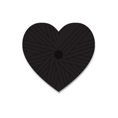 heart icons isolated with paper cut style can be used for applications or websites
