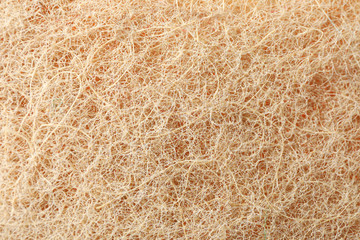Sponge for washing dishes texture background, macro
