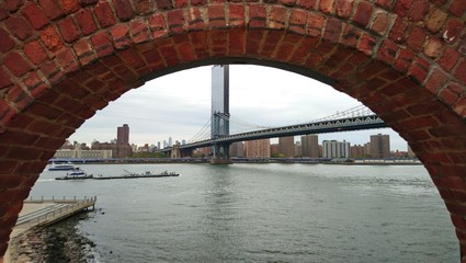Manhattan Bridge from Dumbo Brooklyn 