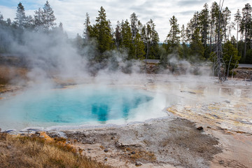 Yellowstone National Park in Wyoming