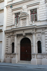 Obraz premium baroque mansion in vienna (austria) 