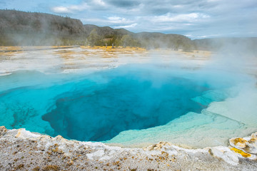 Yellowstone National Park in Wyoming