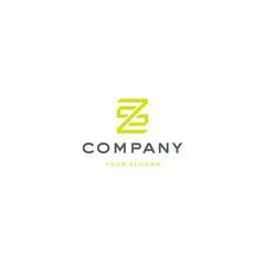 Vector logo design icon. Abstract letter Z. Modern simple style