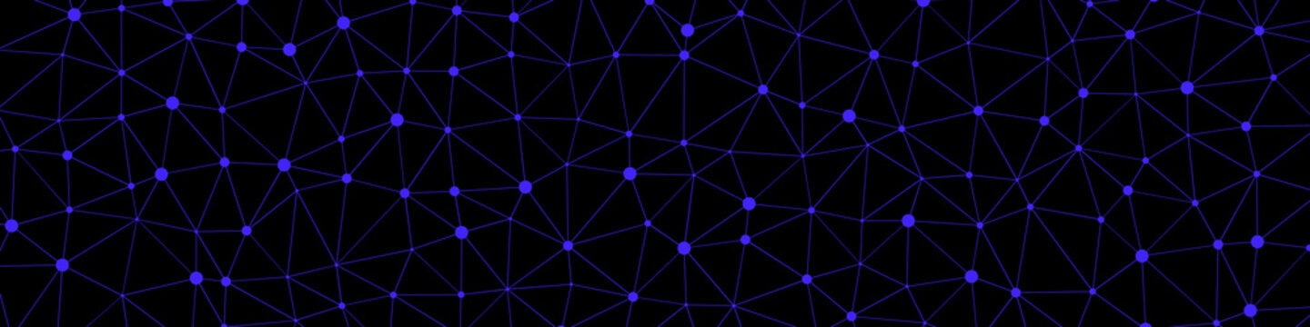 Abstract Low Polygon color Generative Art background illustration