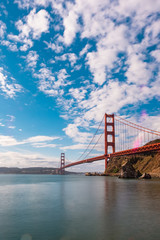 Fototapeta na wymiar Golden Gate Bridge, San Francisco CA USA