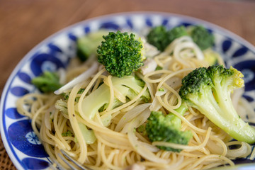 野菜たっぷりのパスタ