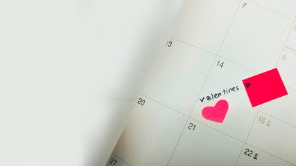 remember and reminding for dating and valentines day by mark in planner