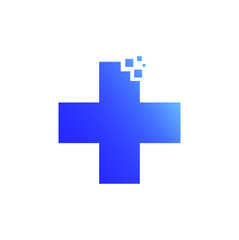 Medical technology design concept. health digital vector illustration