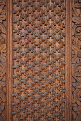 Vintage wood texture as background.