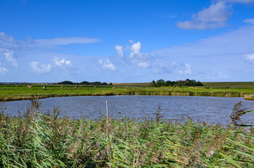 Binnensee im Deichhinterland