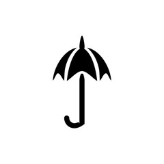 Umbrella icon. Insurance symbol. Logo design element