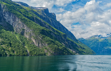 Naklejka na ściany i meble Norwegischer Fjord