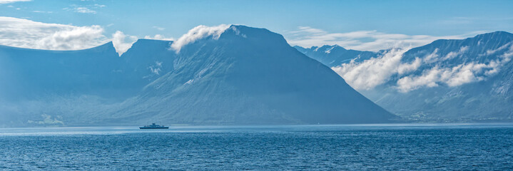 Norwegische Fjorde Panorama