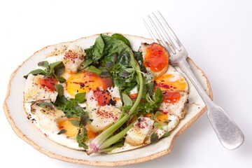  omelette vegetables green spinach