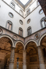 Naklejka premium interior view of the Cosimo palace florence tuscany