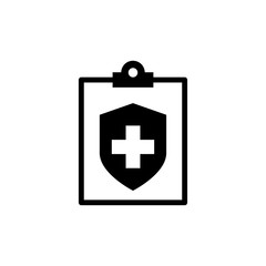 Obraz premium Medical record icon