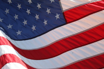 Fototapeta na wymiar american flag of united states of america