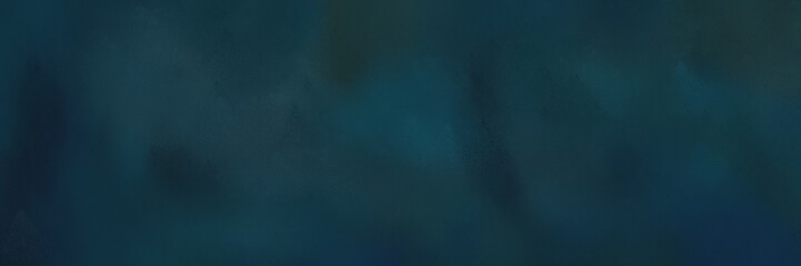 retro horizontal header background  with very dark blue, dark slate gray and slate gray color