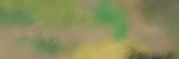 old horizontal background banner with pastel brown, gray gray and dark khaki color