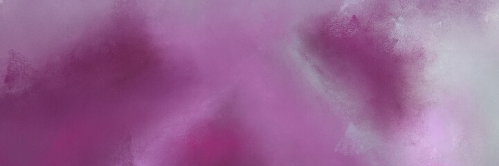 decorative horizontal texture background  with antique fuchsia, silver and pastel purple color