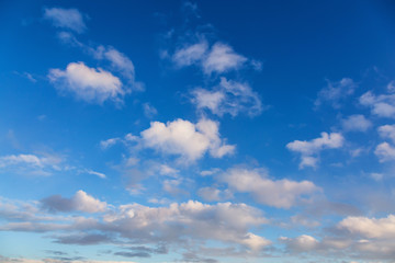 Beautiful Panoramic View of Cloudscape during a colorful winter sunset. Taken on the West Coast of British Columbia, Canada.