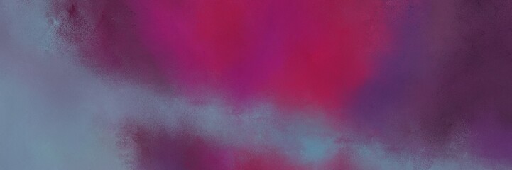 antique horizontal background header with old mauve, light slate gray and slate gray color