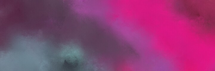 grunge horizontal background texture with old lavender, old mauve and medium violet red color
