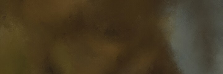 old horizontal banner with old mauve, dark slate gray and dim gray color