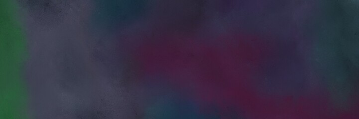 antique horizontal design with very dark violet, dark slate gray and very dark blue color