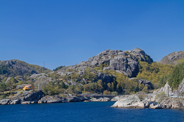 Fototapeta premium Felsküste im Rogaland