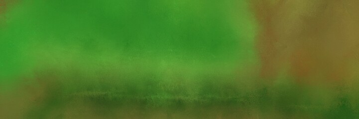 decorative horizontal background with dark olive green, pastel brown and very dark green color