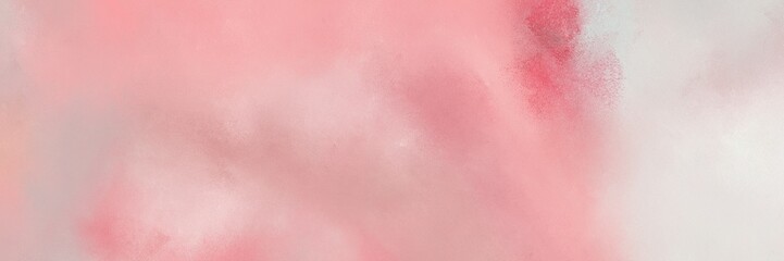 Fototapeta premium decorative horizontal background with pastel magenta, antique white and light gray color