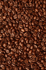 Background from coffee beans.