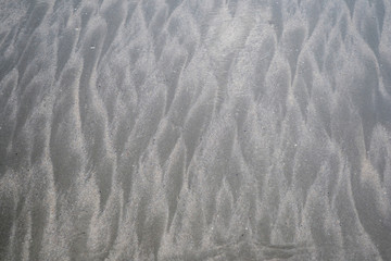 Fototapeta na wymiar Sand waves under the sea.