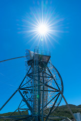 The Observatorio Astrofisico del Roque de los Muchachos, El Paso and Garafia municipalities, La Palma island, Canary Islands, Spain, Europe, Unesco Biosphere Reserve