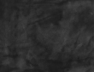 Watercolor black background texture. Old dark backdrop.