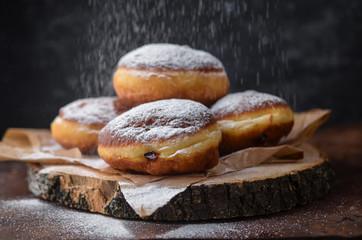 Traditional polish donuts, Fat Thursday