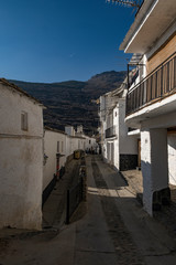 Trevelez in the Sierra Nevada mountains in Spain
