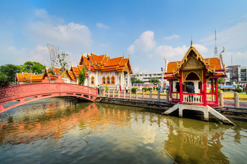 Naklejka premium Bangkok Wat Benchamabophit Dusitvanaram ,Thailand