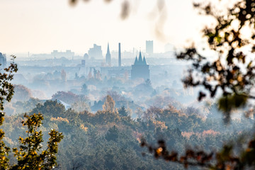 Berliner Panorama im Herbst